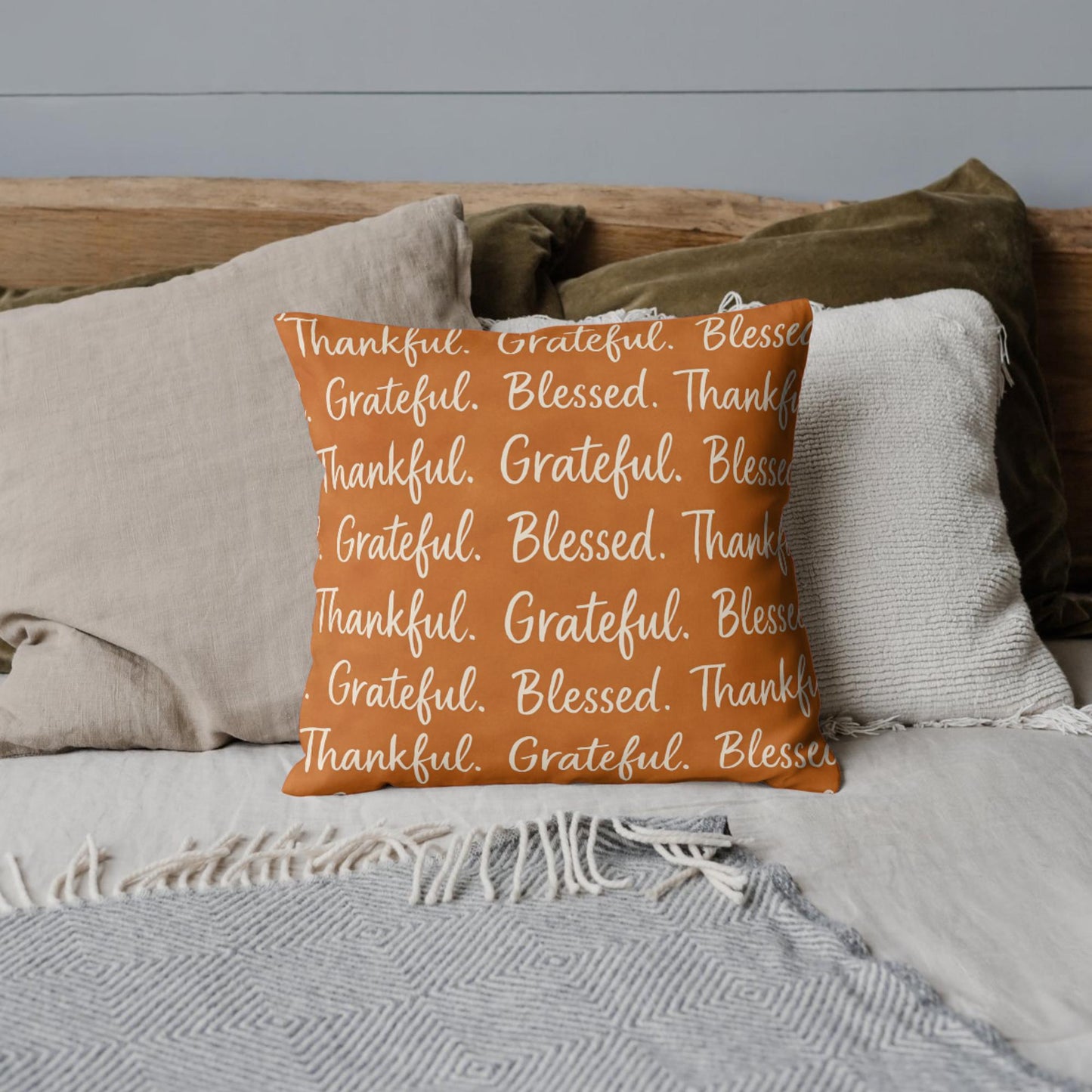 Cozy Autumn Pillow Bundle – 4 Fall Digital Download Designs (Hello Fall, Grateful, Plaid, Pumpkin Florals)