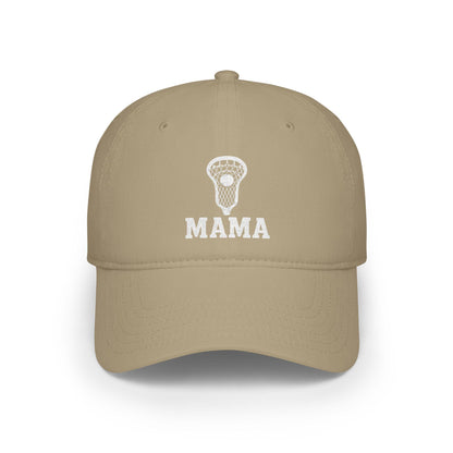 Lacrosse Mama Baseball Cap, Sports Hat, Mom Gift, Team Spirit, Athletic Style, Game Day Gear