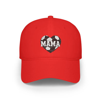 Soccer Mama Low Profile Baseball Cap, Sports Mom Hat, Mom Life Baseball Cap, Soccer Mom Gift, Athletic Mom Cap