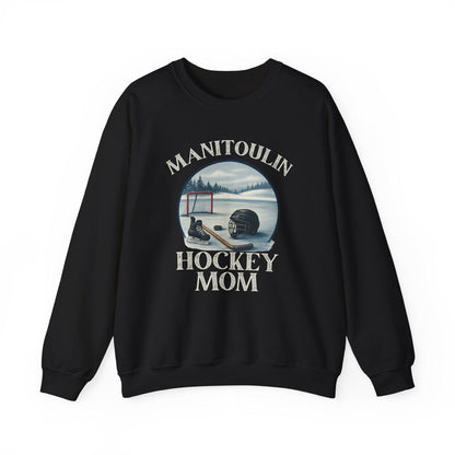 Manitoulin Hockey Supporter Crewneck Sweatshirt, Cozy Sweater for Sports Lovers, Gift for Hockey Moms, Unisex Apparel, Winter Fashion