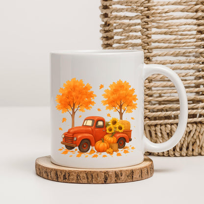 Fall PNG Sublimation Bundle – Autumn Clipart for Mugs, Pillowcases & T-Shirts – Pumpkin, Fox, Truck – Cozy Fall Digital Download