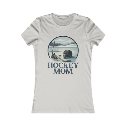 Hockey Mom T-Shirt, Perfect for Sports Fans, Ice Hockey Gifts, Casual Wear, Unique Gift for Mothers, Hockey-Themed Apparel