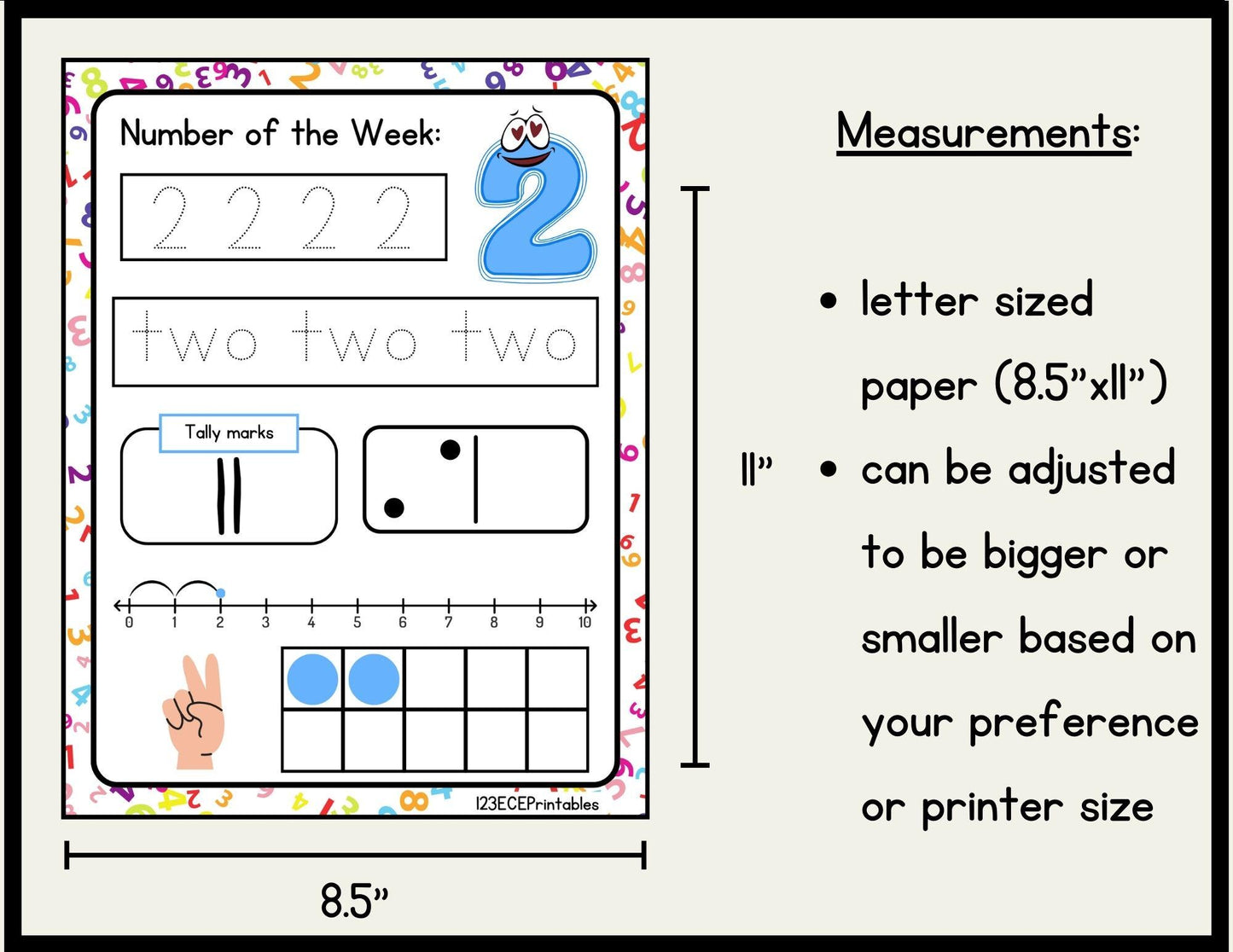Counting Adventure: Number Recognition Worksheets for Early Learners - Printable Bundle