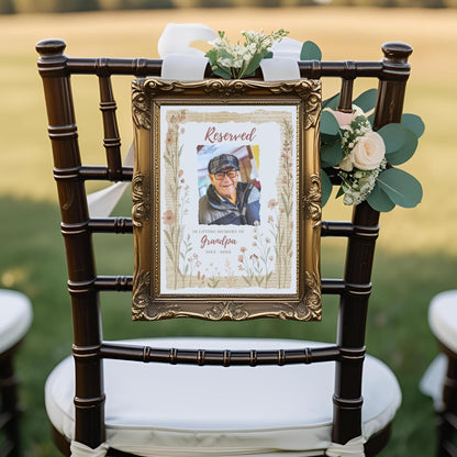 Rustic Wildflower, Newspaper, Wedding Invitation