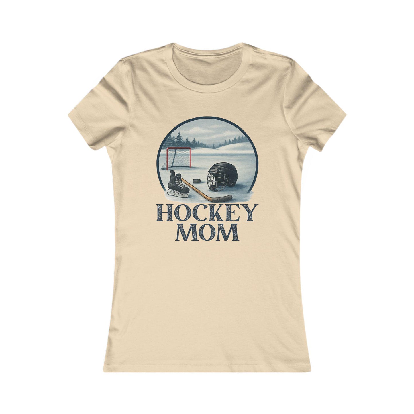 Hockey Mom T-Shirt, Perfect for Sports Fans, Ice Hockey Gifts, Casual Wear, Unique Gift for Mothers, Hockey-Themed Apparel