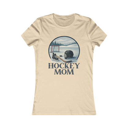 Hockey Mom T-Shirt, Perfect for Sports Fans, Ice Hockey Gifts, Casual Wear, Unique Gift for Mothers, Hockey-Themed Apparel