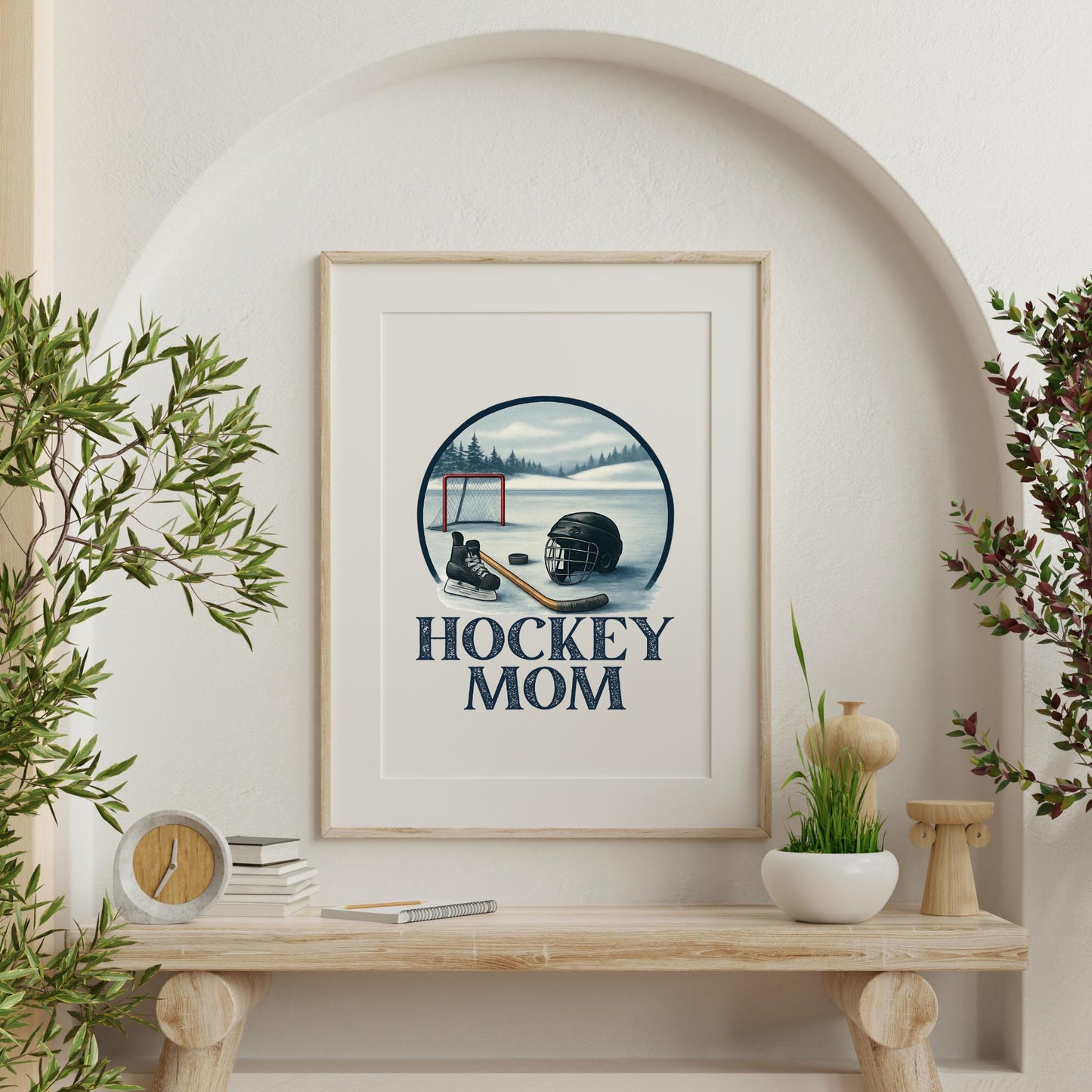Hockey Mom PNG File - Digital Download