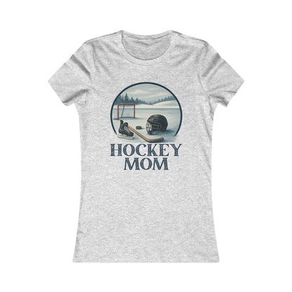 Hockey Mom T-Shirt, Perfect for Sports Fans, Ice Hockey Gifts, Casual Wear, Unique Gift for Mothers, Hockey-Themed Apparel