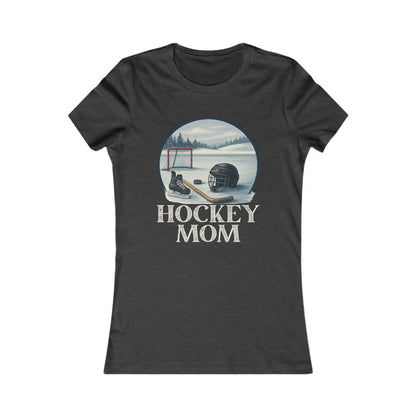 Hockey Mom T-Shirt, Perfect for Sports Fans, Ice Hockey Gifts, Casual Wear, Unique Gift for Mothers, Hockey-Themed Apparel