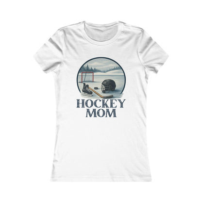 Hockey Mom T-Shirt, Perfect for Sports Fans, Ice Hockey Gifts, Casual Wear, Unique Gift for Mothers, Hockey-Themed Apparel