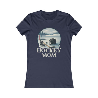Hockey Mom T-Shirt, Perfect for Sports Fans, Ice Hockey Gifts, Casual Wear, Unique Gift for Mothers, Hockey-Themed Apparel