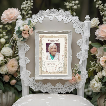 Rustic Wildflower, Newspaper, Wedding Invitation