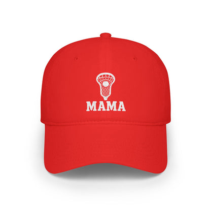 Lacrosse Mama Baseball Cap, Sports Hat, Mom Gift, Team Spirit, Athletic Style, Game Day Gear