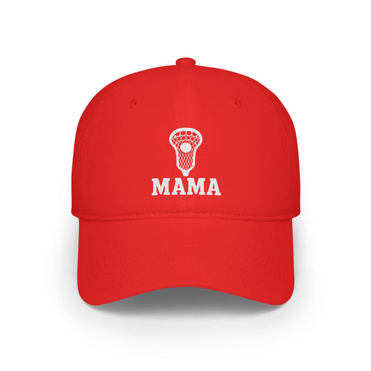Lacrosse Mama Baseball Cap, Sports Hat, Mom Gift, Team Spirit, Athletic Style, Game Day Gear