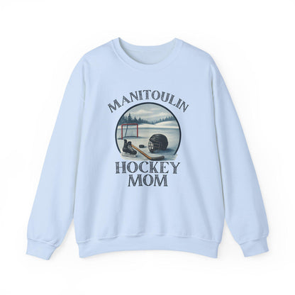 Manitoulin Hockey Supporter Crewneck Sweatshirt, Cozy Sweater for Sports Lovers, Gift for Hockey Moms, Unisex Apparel, Winter Fashion