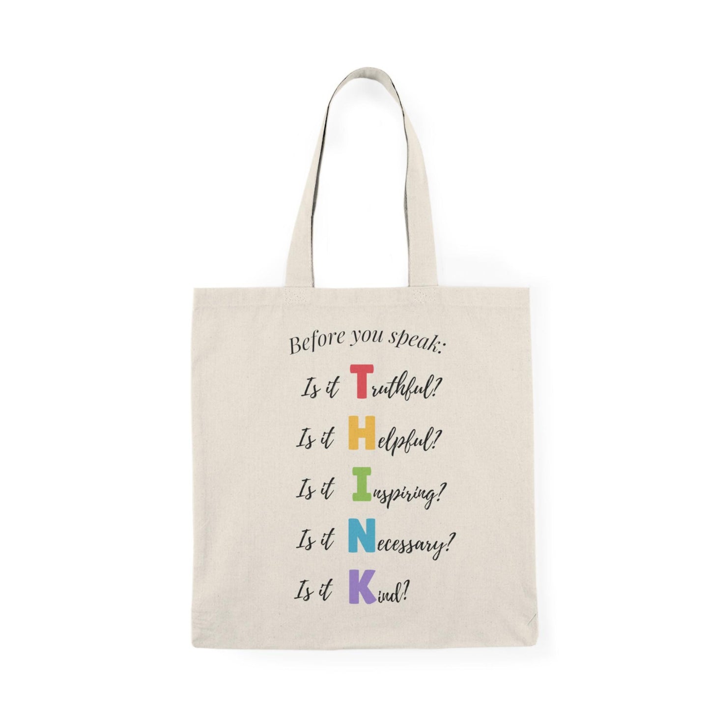 Kindness Tote Bag, Teacher Bag, Teacher Gift, Early Childhood Educator, Reusable Grocery Bag, Eco-Friendly Tote