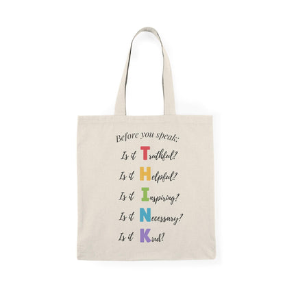 Kindness Tote Bag, Teacher Bag, Teacher Gift, Early Childhood Educator, Reusable Grocery Bag, Eco-Friendly Tote