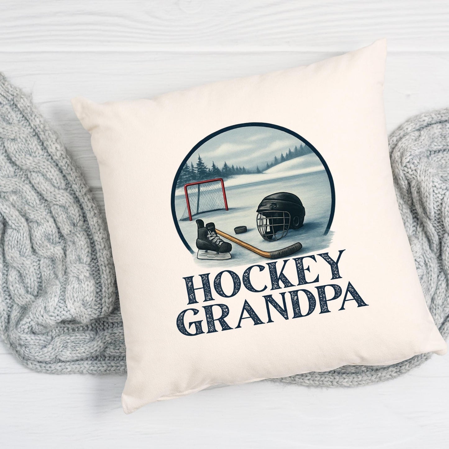 Hockey Grandpa PNG File - Digital Download