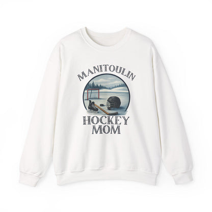 Manitoulin Hockey Supporter Crewneck Sweatshirt, Cozy Sweater for Sports Lovers, Gift for Hockey Moms, Unisex Apparel, Winter Fashion