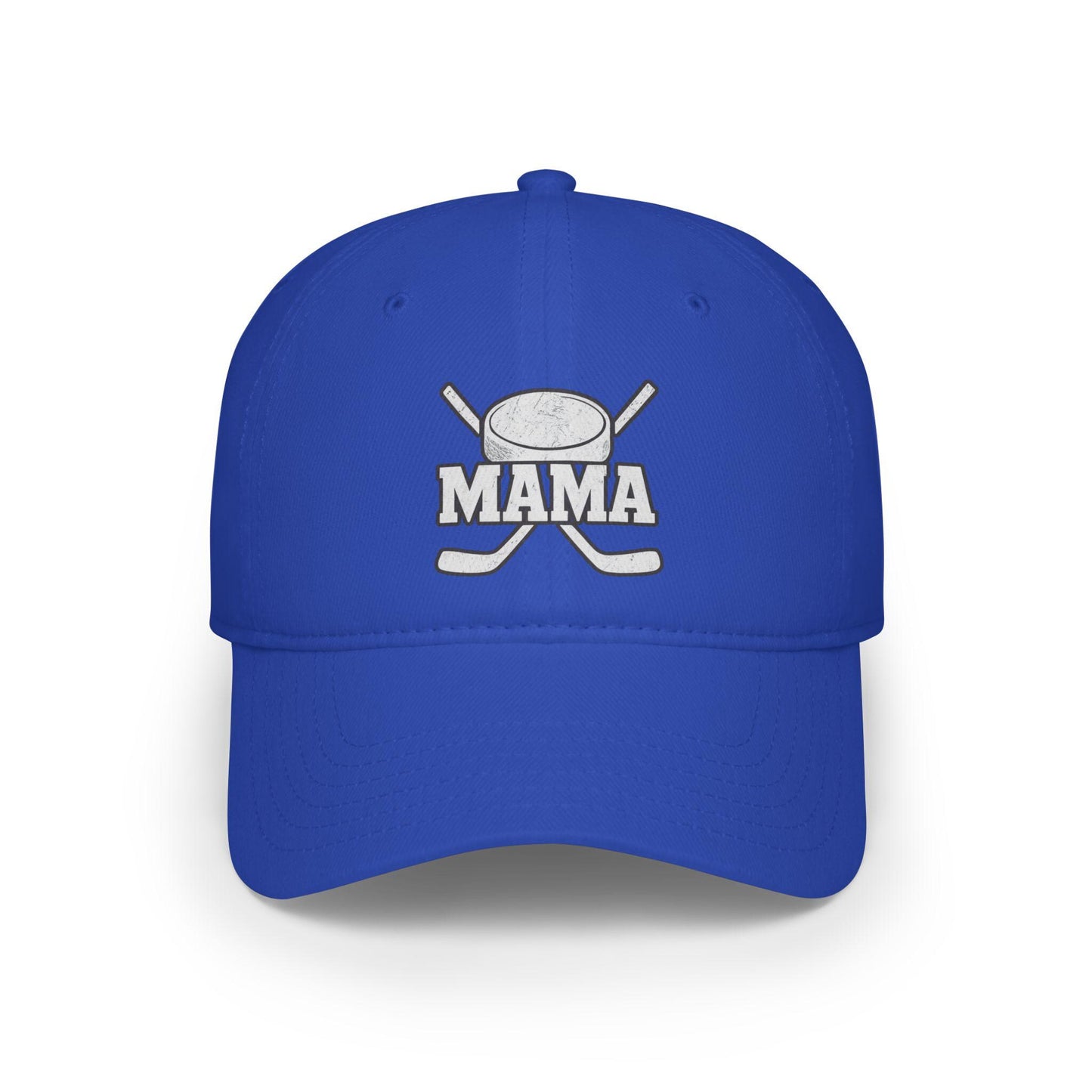 Mama Hockey Cap | Low Profile Baseball Cap | Supportive Gift for Hockey Moms | Sportswear | Outdoor Activities | Holiday Gifts
