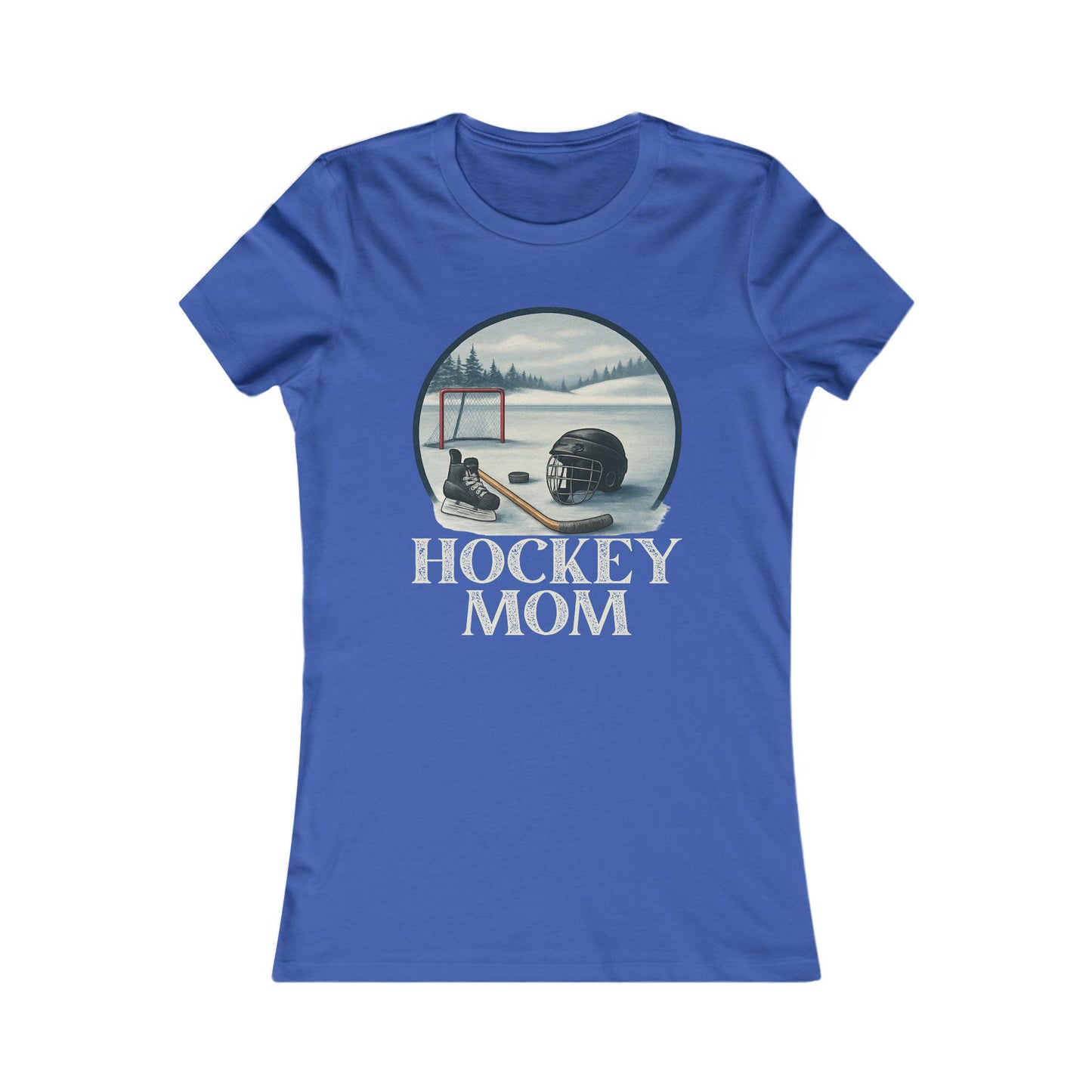 Hockey Mom T-Shirt, Perfect for Sports Fans, Ice Hockey Gifts, Casual Wear, Unique Gift for Mothers, Hockey-Themed Apparel