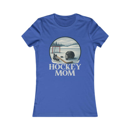 Hockey Mom T-Shirt, Perfect for Sports Fans, Ice Hockey Gifts, Casual Wear, Unique Gift for Mothers, Hockey-Themed Apparel